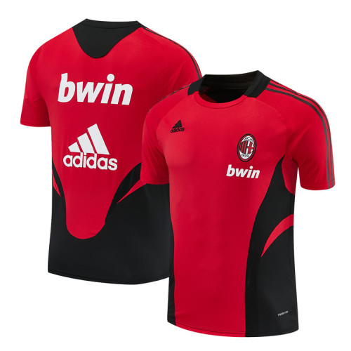 2008/09 ACM  red Retro short-sleeved training shirt