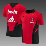 2008/09 ACM  red Retro short-sleeved training shirt