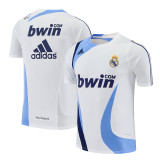 2007/08 RMA white Retro short-sleeved training shirt