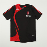 2007/08 ACM  black Retro short-sleeved training shirt