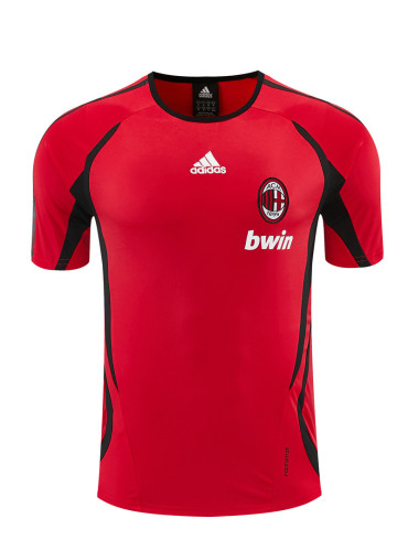 2006/07  ACM red  Retro short-sleeved training shirt