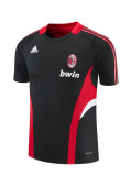 2008/09 ACM  black Retro short-sleeved training shirt