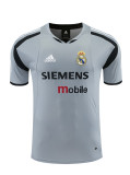 2004/05 RMA Grey  Retro short-sleeved training shirt