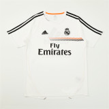 2013/14 RMA white Retro short-sleeved training shirt