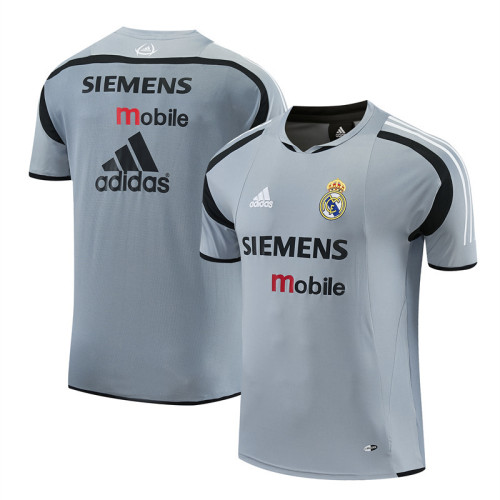 2004/05 RMA Grey  Retro short-sleeved training shirt