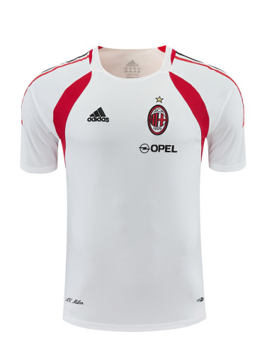 2005/06  ACM white  Retro short-sleeved training shirt