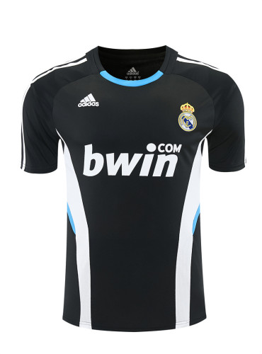 2008/09 RMA black Retro short-sleeved training shirt