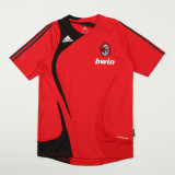 2007/08 ACM  red  Retro short-sleeved training shirt