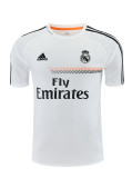 2013/14 RMA white Retro short-sleeved training shirt