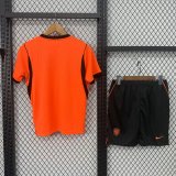 2026 Netherlands Home  Kids  Soccer Jersey