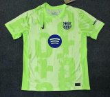 24/25 BAR 2nd Away  Large circle  Ads  Fans Soccer Jersey