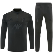 2026/27 LIV All-black version Adult long-sleeved, Half Pull , training suit set 2026/27 LIV All-black version Adult long-sleeved, Half Pull , training suit set