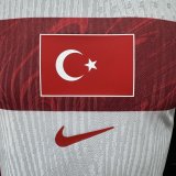 2026 Turkey  Away  Player Version Soccer Jersey