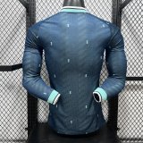 2026 Germany Away Player Version  Long Sleeve Soccer Jersey