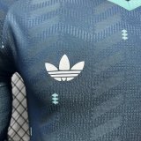2026 Germany Away Player Version  Long Sleeve Soccer Jersey