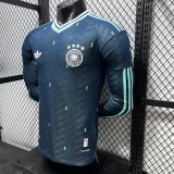 2026 Germany Away Player Version  Long Sleeve Soccer Jersey