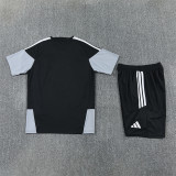 25/26  Inter Miami Black  Double zippers pockets Training Short Suit
