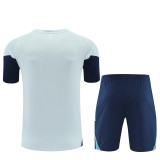 25/26 ARS Light gray Double zippers pockets Training Short Suit