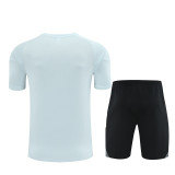 25/26  Japan Light gray  Double zippers pockets Training Short Suit