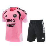 25/26  Inter Miami Pink  Double zippers pockets Training Short Suit