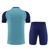 25/26 ARS Green Double zippers pockets Training Short Suit