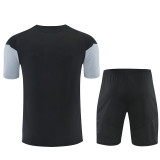 25/26  Inter Miami Black  Double zippers pockets Training Short Suit