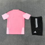 25/26  Inter Miami Pink  Double zippers pockets Training Short Suit