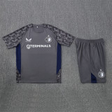 25/26  Feyenoord Dark gray Double zippers pockets Training Short Suit