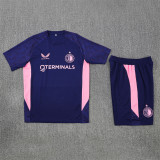 25/26  Feyenoord  Sapphire blue  Double zippers pockets Training Short Suit