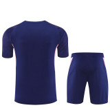 25/26  Feyenoord  Sapphire blue  Double zippers pockets Training Short Suit