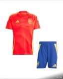 24/25  Spain Away Adult Set of clothes Soccer Jersey