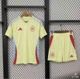 24/25  Spain Away Adult Set of clothes Soccer Jersey
