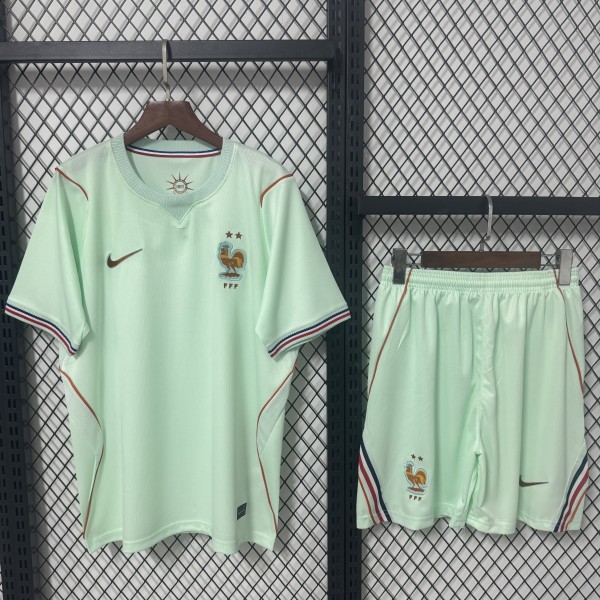 26/27 France Away Away Adult Set of clothes Soccer Jersey