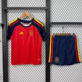26/27  Spain Home  Adult Set of clothes Soccer Jersey