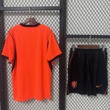 26/27 Netherlands Home court   Set of clothes Soccer Jersey