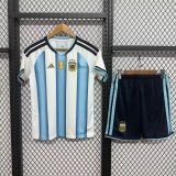 26/27 Argentina Home  Player Version  Adult Set of clothes Soccer Jersey(带胸前章)