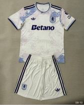 25/26 Aston Villa 2nd Away  Adult Set of clothes Soccer Jersey