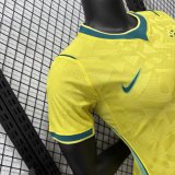 2026 Brazil Home Gyound  Women Soccer Jersey#女