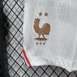 2026 France Home Ground White Shorts Pants
