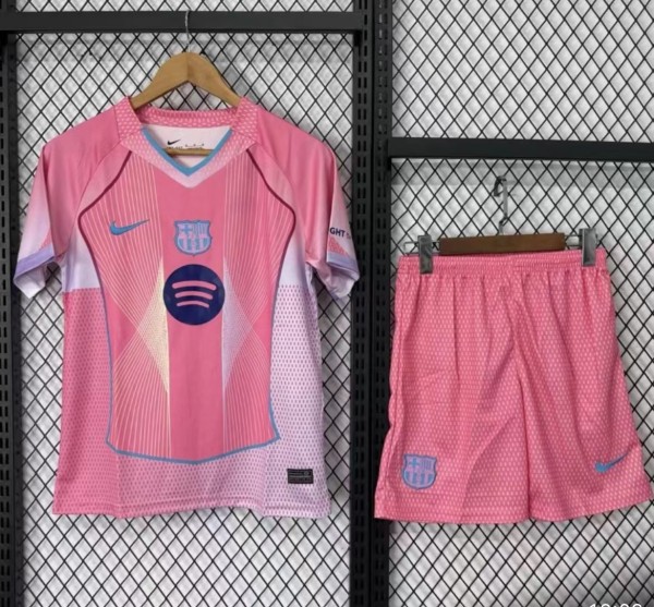 25/26 Barcelona Special Edition Adult Pink Ball Suit