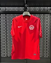 26/27 Canada Home Red  Fans Soccer Jersey
