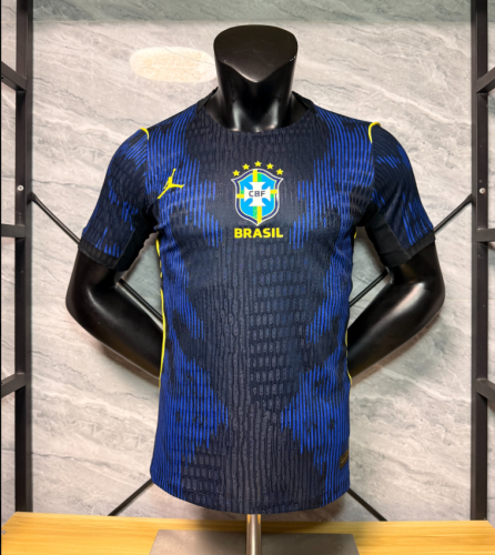 2026 Brazil Away Player Version Soccer Jersey