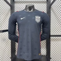 2026 USA  Away Long sleeves Player Version Soccer Jersey