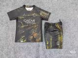 26/27 PSG 3nd Away Fans Children's jersey set Soccer Jersey