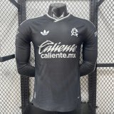 26/27 Club America  Away Long Sleeve Player Version Soccer Jersey