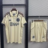 25/26 Ajax 2nd Away  Adult Set of clothes Soccer Jersey