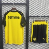25/26 Dortmund Home Ground  Adult Set of clothes Soccer Jersey