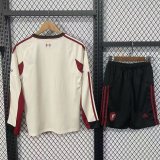 25/26 LIV Away Long sleeves  Adult Set of clothes Soccer Jersey