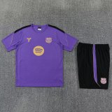 26/27 BAR purple Training Short Suit