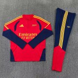 26/27  ARS red Round neck Training Pants Set